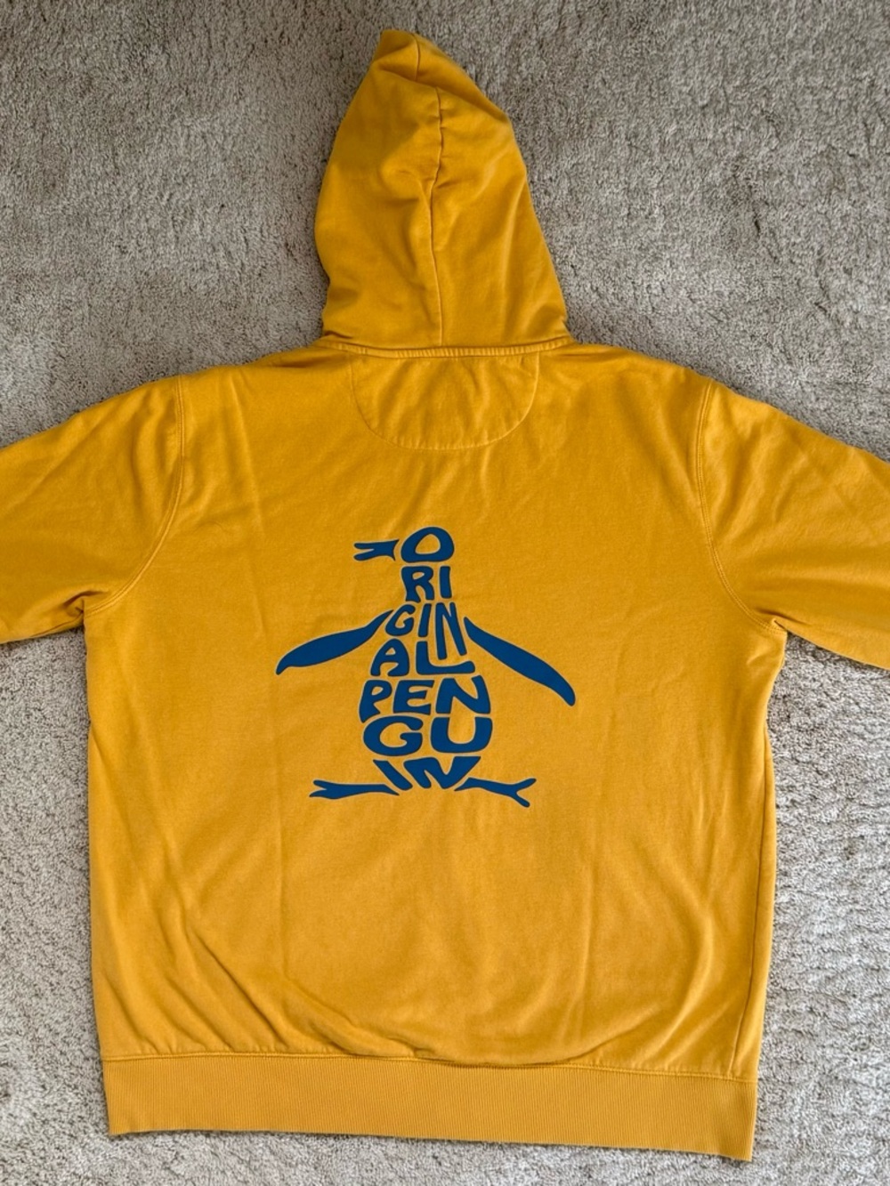 Original Penguin Golden Yellow Full-Zip Hoodie - Picture 4 of 4